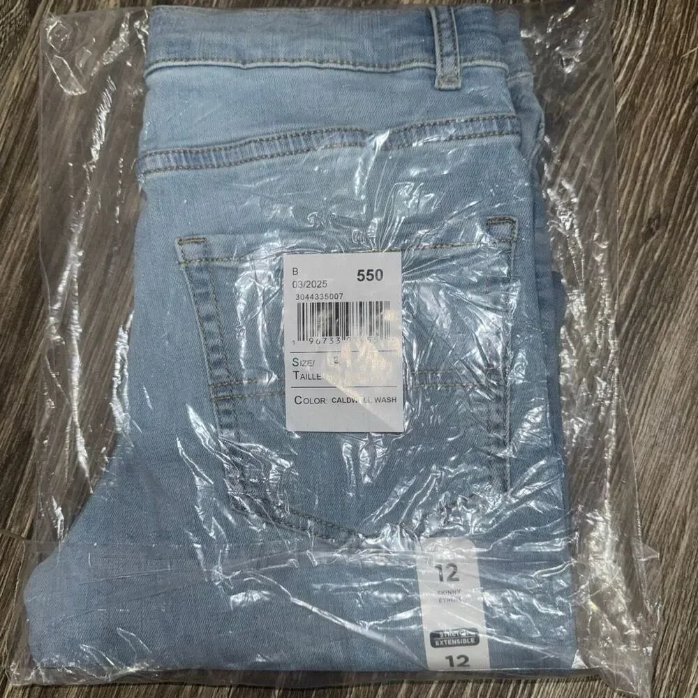 The Children’s Place Size 12 blue denim skinny Jeans